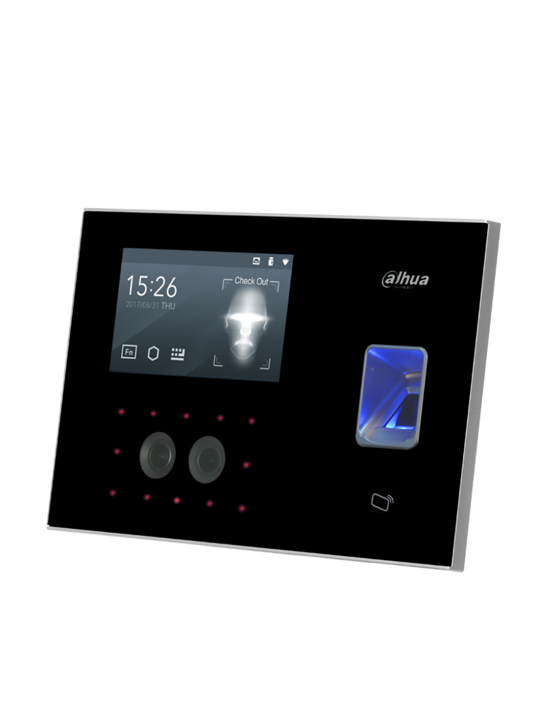 Control de Acceso Dahua ASA6214F - 4.3" Touchscreen/ 1000 Rostros/ 30000 Tarjetas/ 150000 Registros