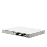 AT-GS980MX28-10 - Allied Telesis (GS980MX/28) Switch Stack L3, 24 puertos 10/100/1000-T, 4 Puertos SFP+ 10G
