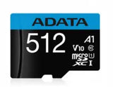 ADATA AUSDX512GUICL10A1-RA1 Memoria Flash 512 GB MicroSDXC 100 MB/s 25 MB/s
