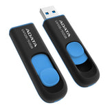 MEMORIA USB ADATA AUV128-512G-RBE 512GB USB 3.2 COLOR NEGRA CON AZUL