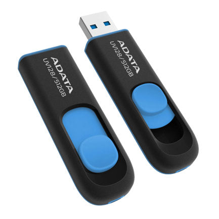 ADATA UV128 unidad flash USB 512 GB USB tipo A 3.2 Gen 1 (3.1 Gen 1) Negro, Azul