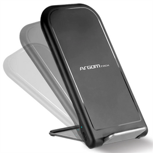 ArgomTech ARG-AC-0140BK cargador de dispositivo móvil Smartphone Negro USB Cargador inalámbrico Carg