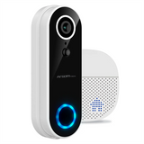 ArgomTech ARG-SV-8002WT kit de timbre Negro, Blanco