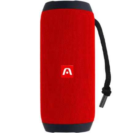 Bocina Argomtech DrumBeats X 1200mAh Bluetooth/USB/Micro SD 10W Rojo