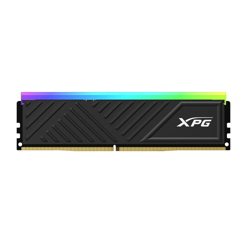 MEMORIA DDR4 XPG SPECTRIX D35G 16GB 3200MHz RGB Negro, Latencia CAS 16, Kit de 2x8GB