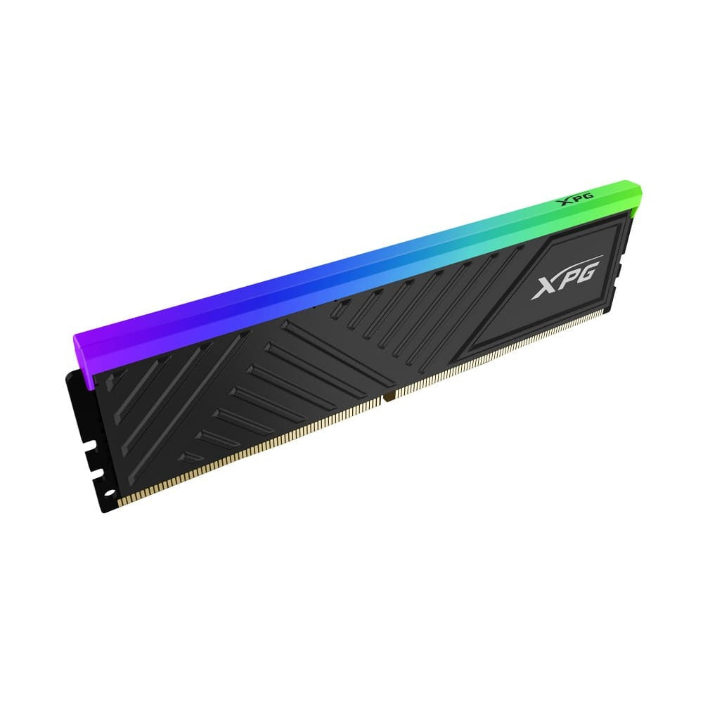 MEMORIA DDR4 XPG SPECTRIX D35G 16GB 3200MHz RGB Negro, Latencia CAS 16, Kit de 2x8GB