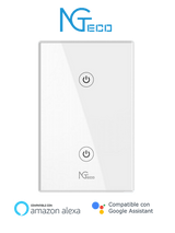 ZKTeco NG-S102 regulador inteligente de luz Inalámbrico Blanco