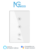 ZKTeco NG-S103 regulador inteligente de luz Inalámbrico Blanco