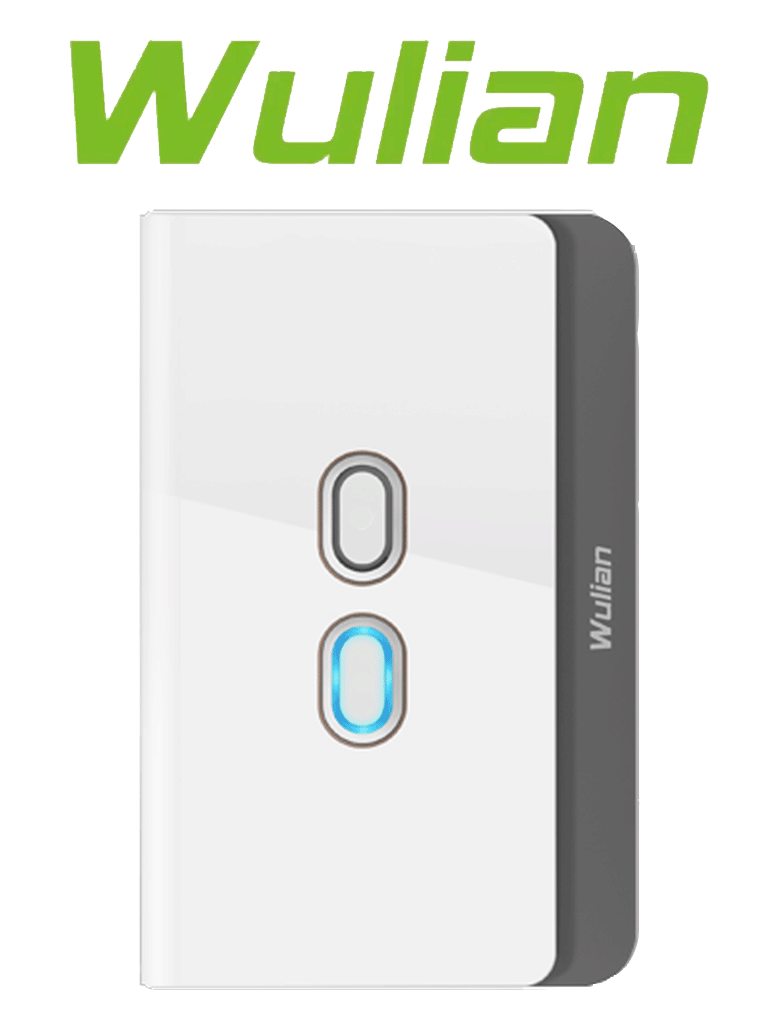 WL-ZCSWNPW-S1322-01  Apagador inteligente wulian switcha2ln americano 2 botones zigbee ln