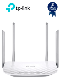 TP-Link ARCHER-C20W Router Si Doble banda (2,4 GHz / 5 GHz) Wi-Fi 4 (802.11n) 433 Mbit/s