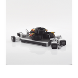 B50-KIT-MIC - Mouse VORAGO MO-208 Inalámbrico Óptico 2400 DPI 5 Botones, Negro