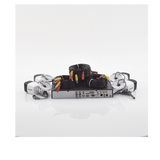 B50-KIT-MIC - Mouse VORAGO MO-208 Inalámbrico Óptico 2400 DPI 5 Botones, Negro