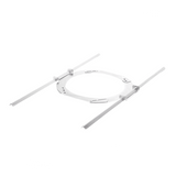 B-70 - Truaudio Soporte de Techo Abatible / Ajustable 6.5 y 8 Pulgadas / Acero Rígido B-70