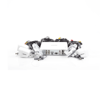 B8-KIT-MIC - Kit de videovigilancia HIKVISION B8-KIT-MIC, 4 Cámaras, 1920 x 1080 Pixeles