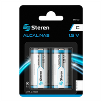 Steren BAT-C2 pila doméstica Batería de un solo uso C Alcalino