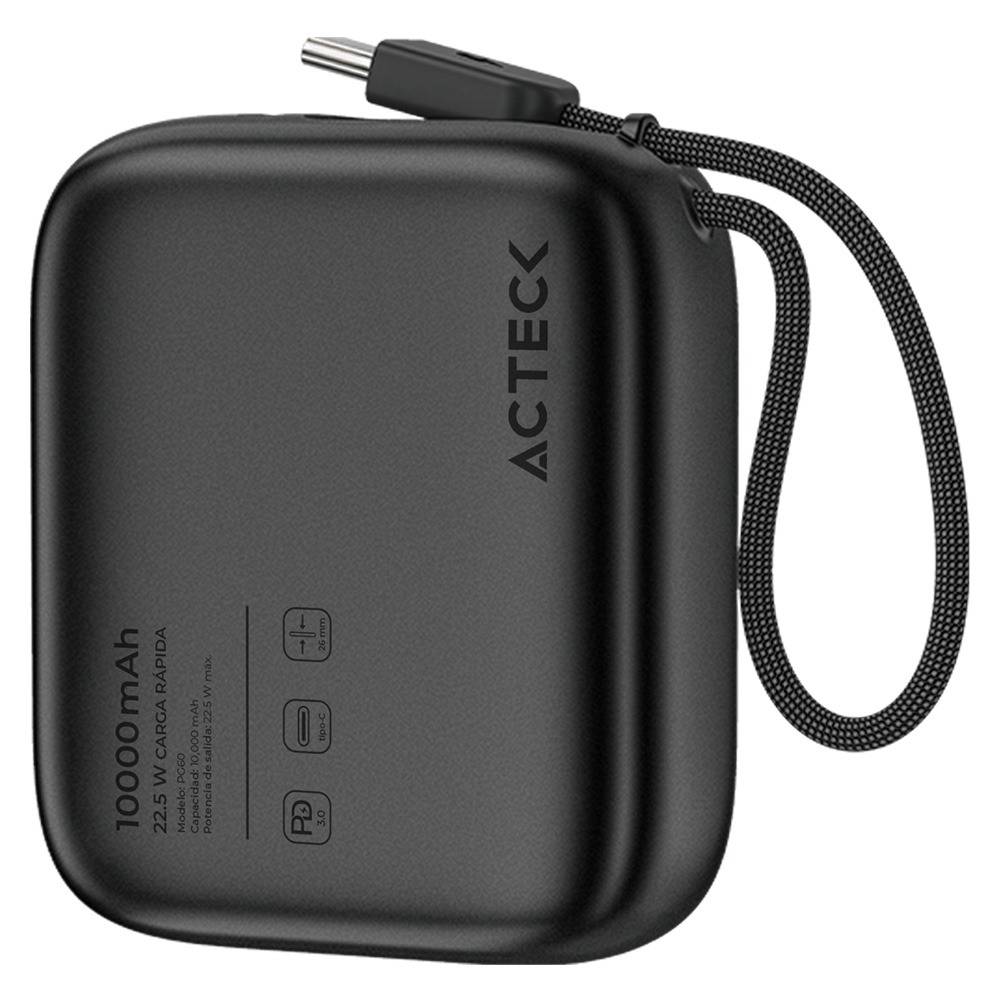 CARGADOR POWERBANK ENERGON GO P LUG PRO PG60 10000 MAH USB-C CON