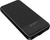 Vica 10000 mAh Polímero de litio Negro