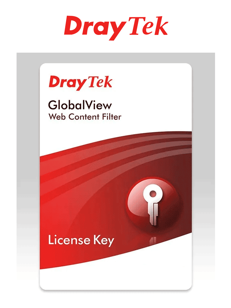 Licencia de filtrado de contenido web Draytek BCARD para routers Vigor, duración 12 meses
