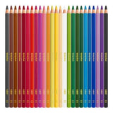 Colores BIC Evolution Largos Mina Gruesa 4mm C/24 Pzas