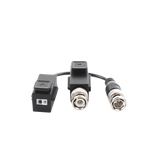 KIT DE TRANSCEPTOR HILOOK (BALLUNS) TURBOHD CON BOTON PUSH / HASTA 8 MP (4K) / 100% COBRE / SOPORTA HD-TVI / AHD / CVI / CVBS / AUDIO POR COAXITRON / DATOS PARA MENU DE CONFIGURAR DE CÁMARAS