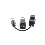 KIT DE TRANSCEPTOR HILOOK (BALLUNS) TURBOHD CON BOTON PUSH / HASTA 8 MP (4K) / 100% COBRE / SOPORTA HD-TVI / AHD / CVI / CVBS / AUDIO POR COAXITRON / DATOS PARA MENU DE CONFIGURAR DE CÁMARAS