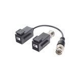 KIT DE TRANSCEPTOR HILOOK (BALLUNS) TURBOHD CON BOTON PUSH / HASTA 8 MP (4K) / 100% COBRE / SOPORTA HD-TVI / AHD / CVI / CVBS / AUDIO POR COAXITRON / DATOS PARA MENU DE CONFIGURAR DE CÁMARAS