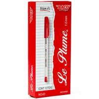 Baco 53411 bolígrafo Rojo 12 pieza(s)