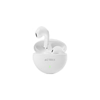 Acteck EP230 Auriculares Inalámbrico Dentro de oído Llamadas/Música Bluetooth Blanco