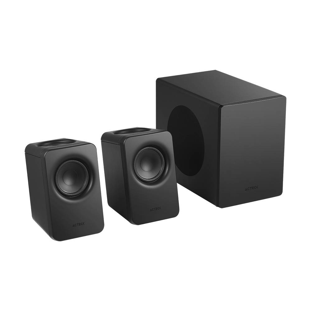 AC-940832 - BOCINAS ACTECK(AC-940832)DYNAMIC EXACT MINI S-PRO BS495,BLUETOOTH 5.3+RCA+HDMI,USB 2.0,SUBWOOFER ALAMBRICO,NEGRO