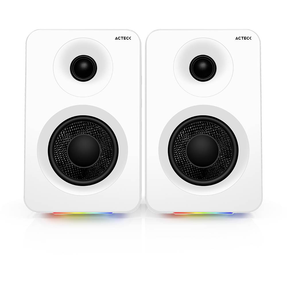 Par de Bocinas ACTECK R BS700 con Potencia de 20W RMS y Conexión Bluetooth