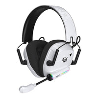 Balam Rush Pilot Pro HS808 Auriculares Inalámbrico y alámbrico Diadema Juego USB Tipo C Bluetooth Negro, Blanco