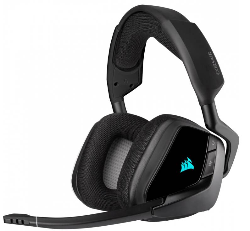 CORSAIR Diademas Gaming CA-9011201-NA, Sonido 7.1, Conexión USB, RGB