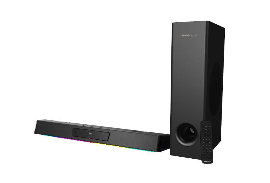Bocinas Gaming CREATIVE LABS V2X BK, 2.1 Canales, 40W de Potencia, Conexión Bluetooth