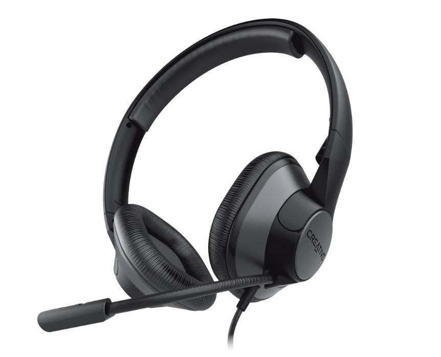 Diadema CREATIVE LABS HS-720 BK con Sonido Envolvente 7.1, Micrófono Desmontable y Control de Volumen