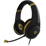 4Gamers XP-GOLDR-BLK-4G auricular y casco Auriculares Alámbrico Diadema Juego Negro, Oro