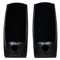 Acteck AX-2500 De 2 vías Negro Alámbrico 0.5 W, 2.0 canales, 70 - 20000 Hz