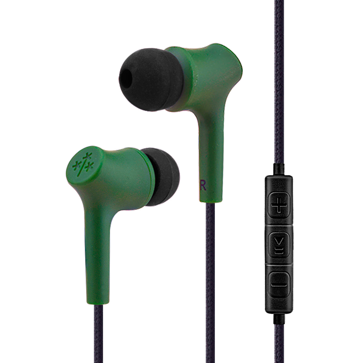 Headset Braided con Micrófono Hune Haya, Cable 2m, Cancelación de Ruido, Conector 3.5mm