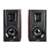Perfect Choice PC-112686 altavoz Negro, Madera Alámbrico 10 W