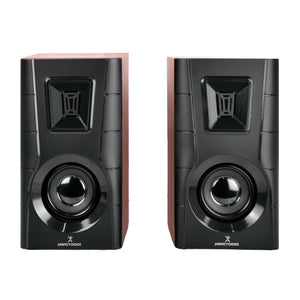 Perfect Choice PC-112686 altavoz Negro, Madera Alámbrico 10 W