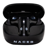 Naceb Technology Na-0322 Auriculares Inalámbrico Dentro de oído Llamadas/Música Bluetooth Negro