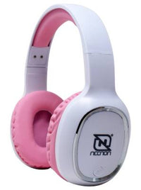 Necnon NBAB042200 auricular y casco Auriculares Inalámbrico Diadema Llamadas/Música Bluetooth Rosa