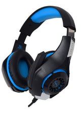 Necnon NBHG-VIPER Auriculares Alámbrico Diadema Juego Negro, Azul, Plata
