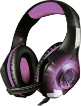 Necnon NBHG-VIPER Auriculares Alámbrico Diadema Juego Negro, Violeta