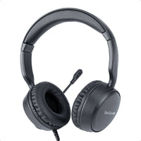 TechZone TZACDII02 audífono y auriculare Auriculares Alámbrico Diadema Llamadas/Música USB tipo A Negro, 20 - 20000 Hz, 145.5 g