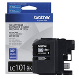 Brother LC-101BK Cartucho de Tinta Tinta a base de pigmentos Impresión por inyección de tinta 1 pieza(s) Original