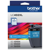 CARTUCHO BROTHER TINTA CIAN ALTO RENDI 1500 PAG (LC402XLCS)