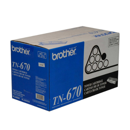 TONER BROTHER NEGRO 7500 PAGINAS PARA HL6050D TN670