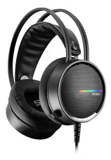 Vorago HS-502 audífono y auriculare Auriculares Alámbrico Banda para cuello Juego Negro