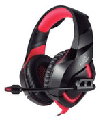Yeyian YDW-33402 audífono y auriculare Auriculares Alámbrico Diadema Juego Negro, Rojo, 20 - 20000 Hz