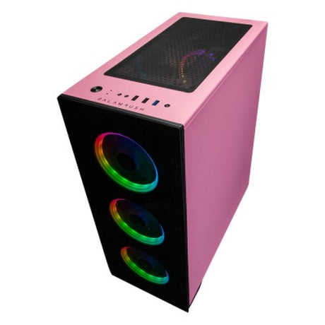 Gabinete Balamrush Thinos E-ATX RGB USB 3.0 Rosa, 4 Ventiladores, 360mm Radiador
